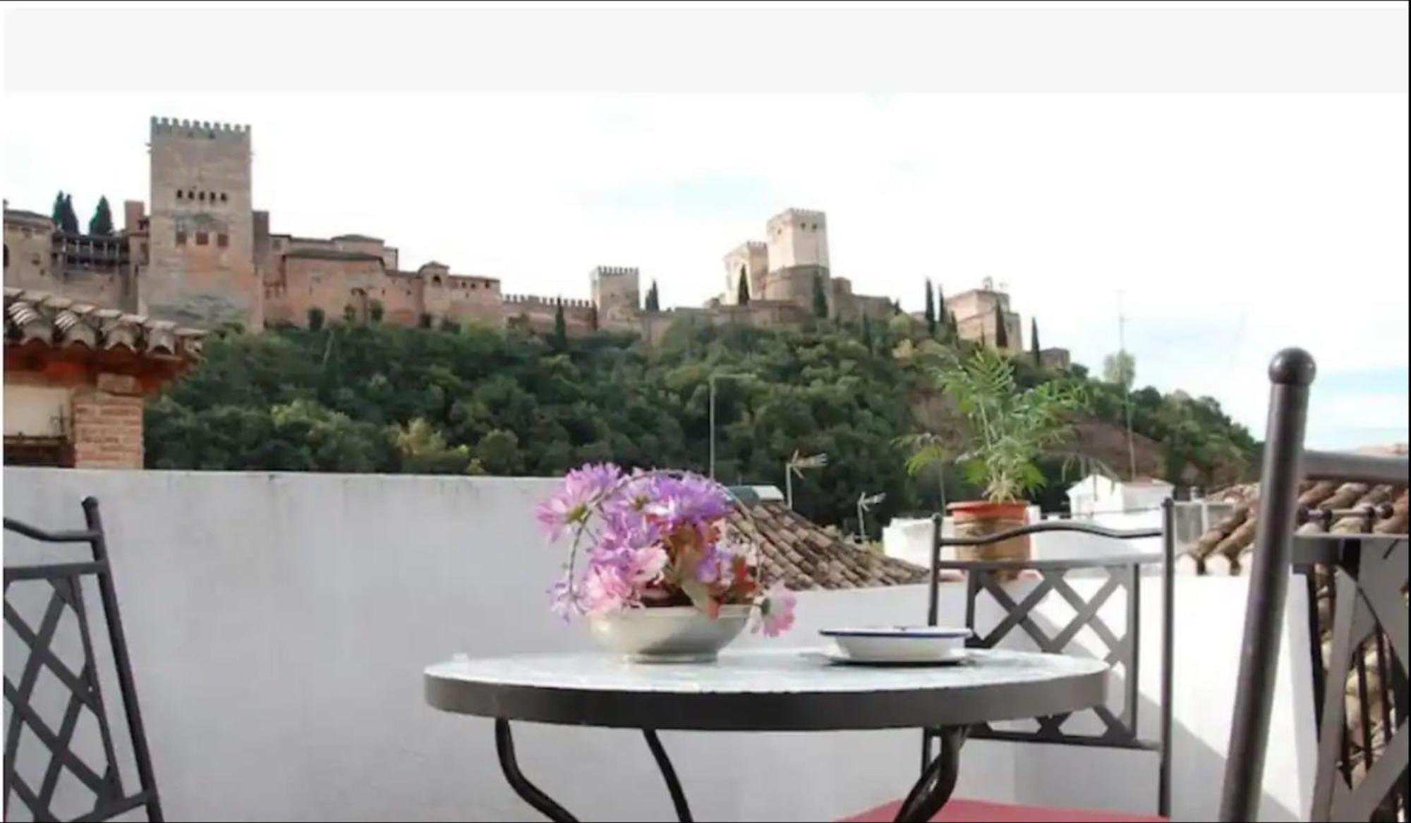 Apartament Atico Con Terracita Y Vistas Alhambra, Centro Grenada Zewnętrze zdjęcie