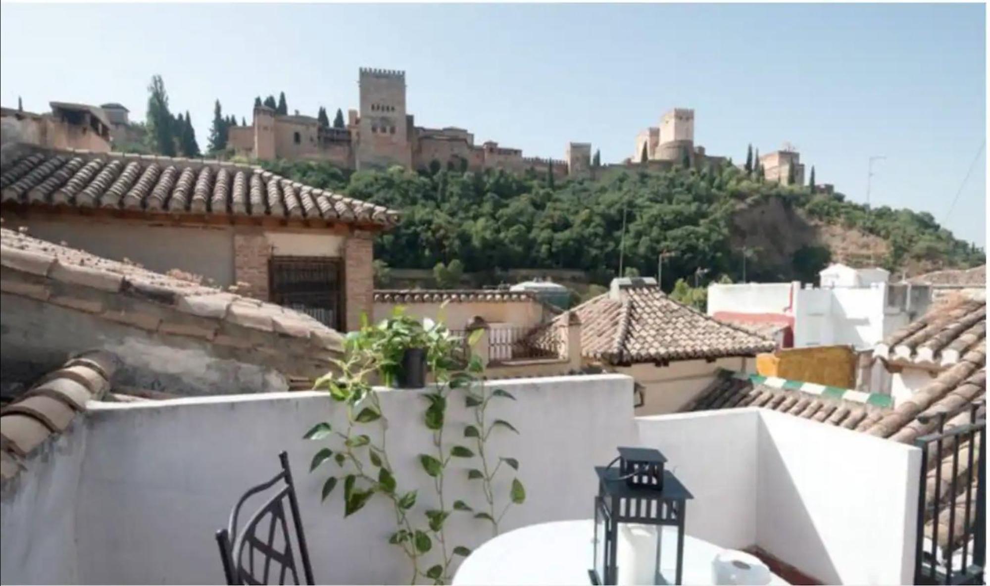 Apartament Atico Con Terracita Y Vistas Alhambra, Centro Grenada Zewnętrze zdjęcie